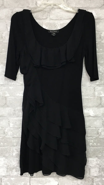 Black Ruffles Dress (0)
