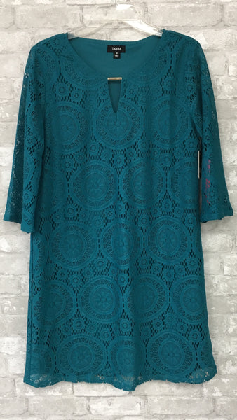 Teal Lace Dress (12)