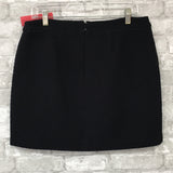 Black/Silver Buttons Skirt (10 PET)
