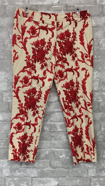 Cream w/ Red Print Pants (6)