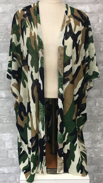 Camouflage Cardigan (One Size)