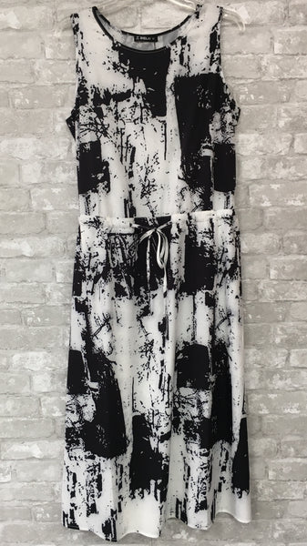Black/White Print Dress (8)