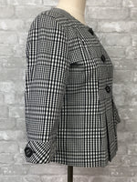 Black/White Checkered Blazer (8)