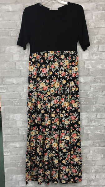 Black/Floral Dress (Small, Medium, Large)