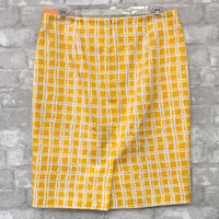 Yellow/White Print Skirt (6 PET)