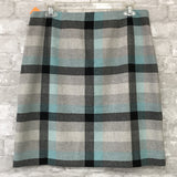 Teal/Black/Gray Plaid Skirt (10 PET)