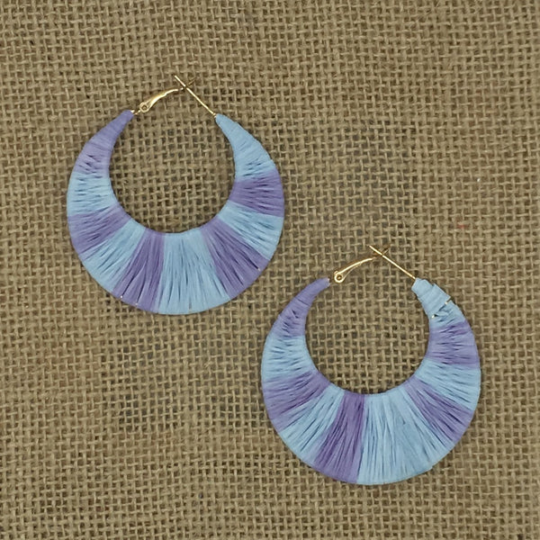 Blue/Lavender Earrings