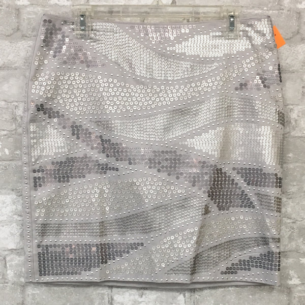 Gray w/ White Sequins Skirt (10)