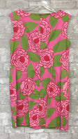Green/Pink Floral Dress (12 PET)