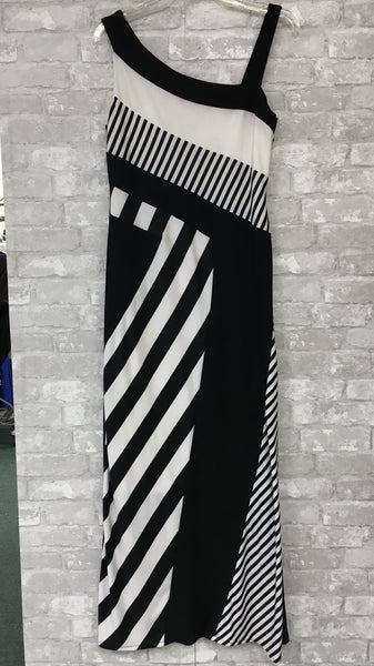 Black/White Stripe Dress (10)