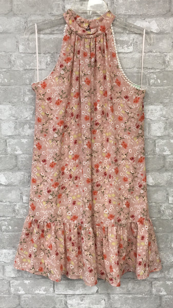 Pink Floral Dress (6)