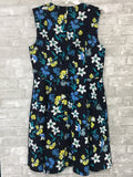 Black/Blue/Yellow Floral Dress (8)
