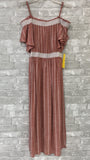 Rust/White Stripe Dress (8)
