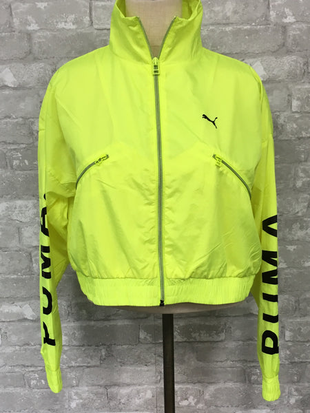 Neon Yellow Athletic Jacket (X-Small)