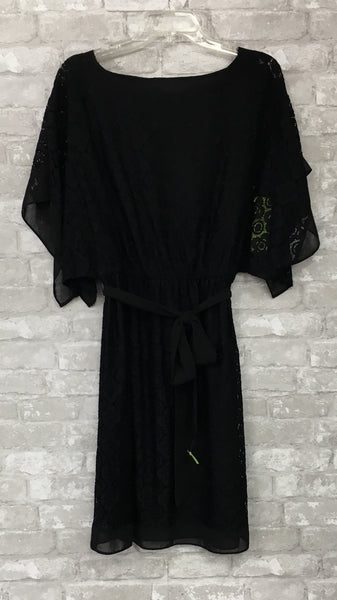 Black Lace Dress/Belt (8)