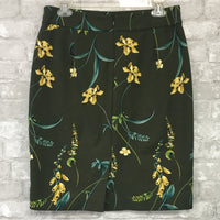 Olive Floral Skirt (6)