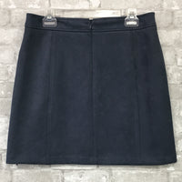 Gray Ultra Suede Skirt (8)