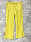 Yellow Athletic Jacket and Pants