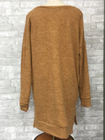 Camel Brown Sweater (Small, Large)