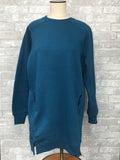 Dark Teal Oversized Sweatshirt (M, XL)