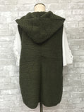 Sherpa Vest; Light Gray, Dark Gray, or Army Green (L, XL)