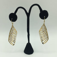 Gold-Tone Dangle Earrings by Charles Albert