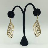 Gold-Tone Dangle Earrings by Charles Albert