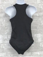 Gray Bodysuit by Zenana (SM, MED, LG, XLG)