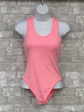 Pink Bodysuit by Zenana (SM, MED, LG, XLG)
