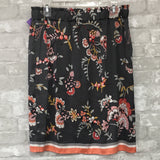 Gray/Pink Floral Skirt (10)