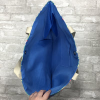 Blue/Flamingo Beach Bag