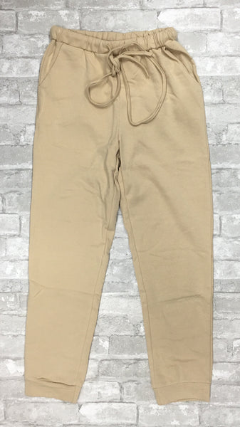 Tan Joggers (MED, LG, XLG)