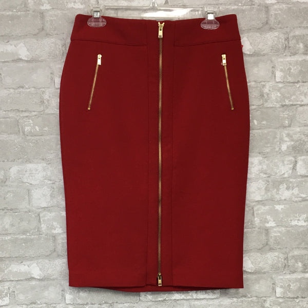 Red/Zipper Skirt (6)