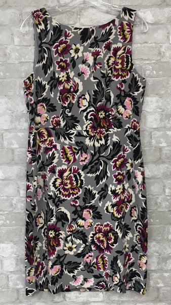Gray Print Dress (10)