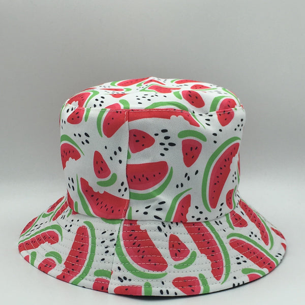 Multicolor Print Watermelon Bucket Hat