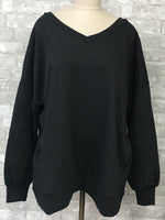 Charcoal Sweatshirt (1X, 2X)
