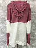 White and Purple Pullover (X-Large)