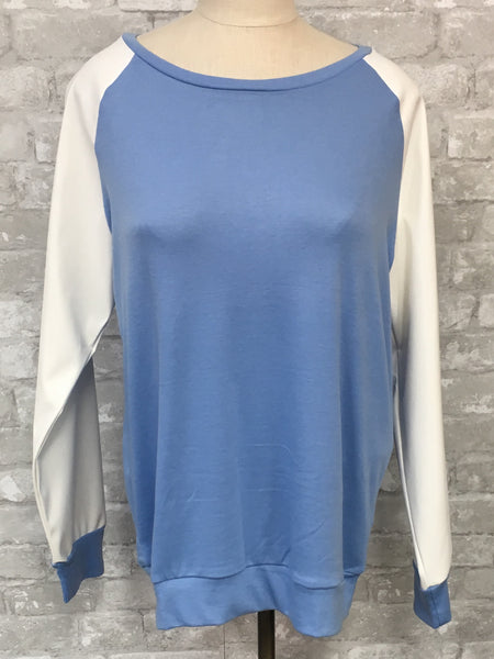 Blue/White Top (Large)