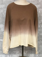 Brown/Cream Ombre Sweatshirt/Pants (1X)