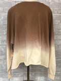 Brown/Cream Ombre Sweatshirt/Pants (1X)