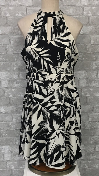 Black/White Print Dress (12)
