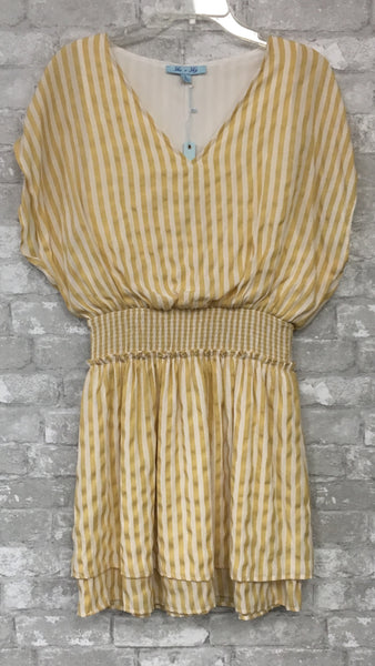 Yellow/White Stripe Dress (12)
